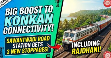 Big Boost to Konkan Connectivity: Sawantwadi Road Station to Get Stoppages for 3 Major Trains Including Rajdhani Express