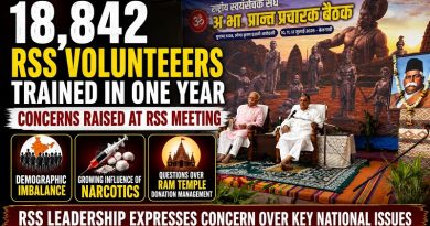 Deep Concern Expressed Over Demographic Imbalance, Drug Menace, and Ram Mandir Donation Issue at RSS Meet; Over 18,000 Volunteers Trained